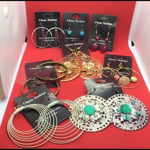 Chuns Fashion Earrings 8 Pair Lot